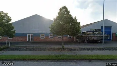 Lagerlokaler til leje i Hasselager - Foto fra Google Street View