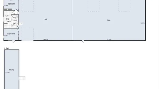 Lagerlokaler til leje i Tilst - billede 4