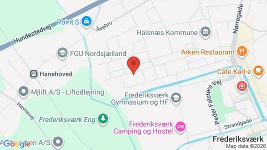 Lagerlokaler til salg i Frederiksværk - Foto fra Google Street View