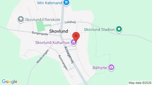 Lagerlokaler til salg i Ansager - kort over placeringen