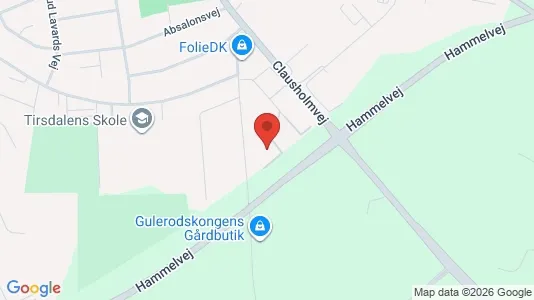Lagerlokaler til leje i Randers SØ - kort over placeringen