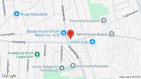 Lagerlokaler til leje i Virum - Foto fra Google Street View