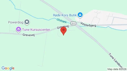 Lagerlokaler til leje i Greve - kort over placeringen